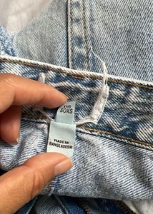 Wide Leg Denim Jeans