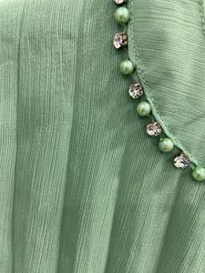 Green Partywear Beautiful Top