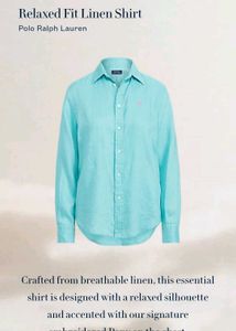 Polo Ralph Lauren Blue Shirt