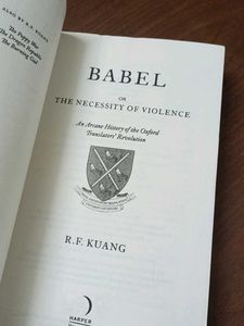 Babel &amp; Unforgettable By R.F. Kuang