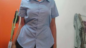 Waist snatching office siren shirt