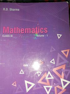 Class 11th Math Rd Sharma Part 1