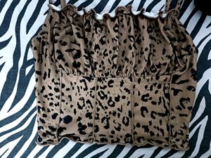 Animal Print Cami Top