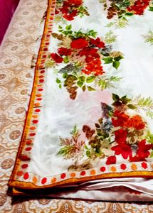 Floral Print Saree2