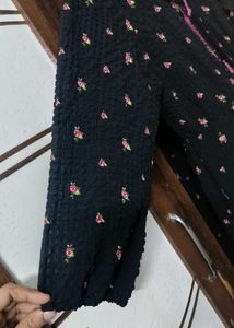 🔥 Sale 🔥Floral Print black Dress