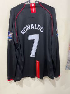 Man united 2007 Ronaldo official football jersey