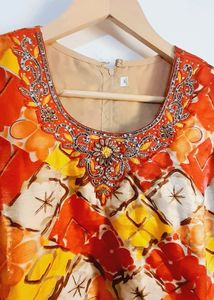 Colorful Frock Gowns Women&#39;s