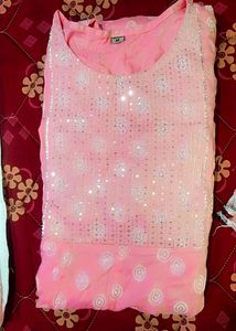 Anarkali Kurti With Palazzo And Dupatta Set | LIMITED OFFER