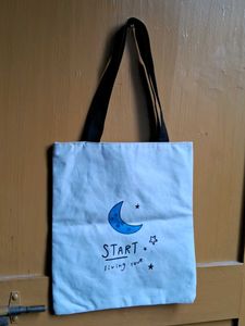 White Tote Bag