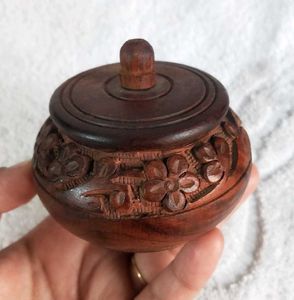 Rosewood Trinket Box with Lid