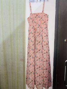 Floral Smocked Maxi Dress