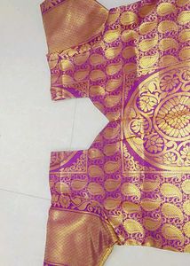 Banaras Purple &amp; Gold Shirt