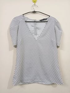 Zara Polka Dot Top
