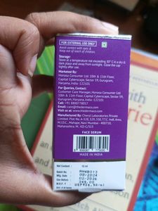 Derma Co Vitamin C Serum, Unused Unopened