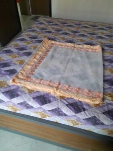 Embroidered Net Dupatta