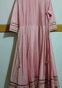 Pink Anarkali Suit Set