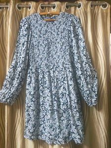 Floral Smocking Dress