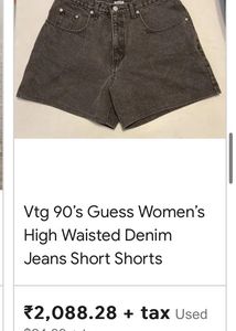 Guess Denim Shorts