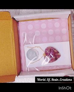 Valentine Day Resin Heart Combo For Your Love Ones
