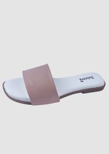 White flats- With Multi-styling Straps