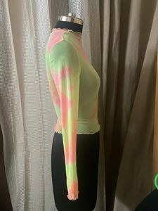 Neon Sheer Top