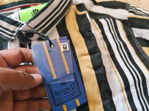 Seven 11 Striped Shirt - Size 38
