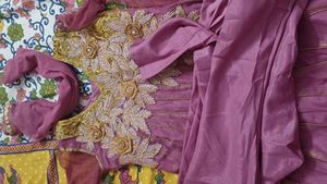 Beautiful Purple Anarkali Partywear Suit Sets