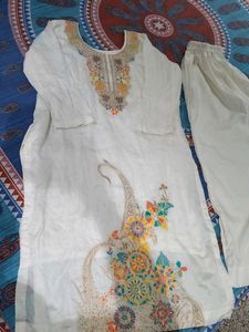 Embroidery Suit Set