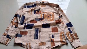Patterned Casual Shirt