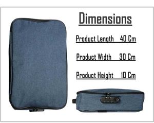 Multi pocket Document Storage Bag