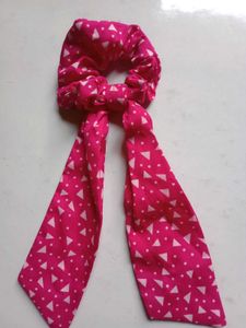Combo Of 5 Scrunchies Rubber Band