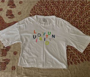 White Crop Top