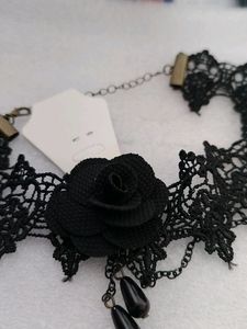 Women Black Stylish Choker