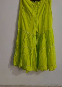 Zesty Lime Gota Patti Garara Set