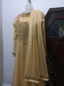 4 Piece Set Of Party Wear Lehnga And Designer Kurt