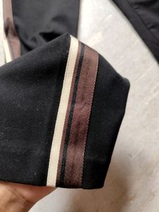 H&amp;M Side Pattern Straight Trouser