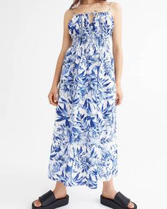 Smocked Cotton Dress