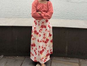 Floral Skirt &amp; Top Set