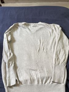 branded Stylish Grey Sweater