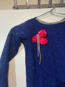Blue Evening Gown