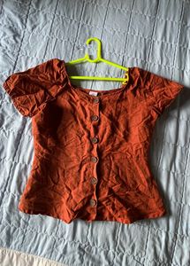 Women Brown Top
