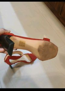 Red Party High Heels