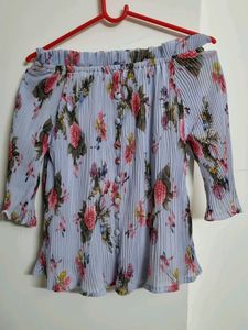 Lavender Stetchable Top