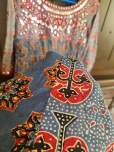 ANARKALI WITH MIRROR WORK