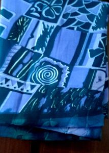 Printed Sari.