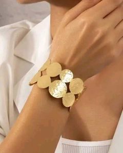 Gold Statement Bangle