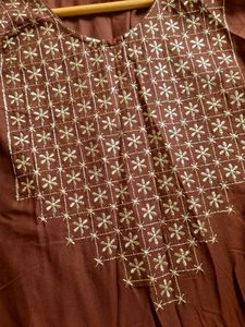 Brown Fancy Kurta