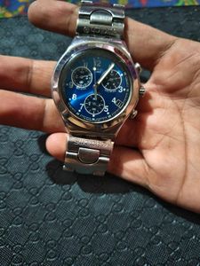 Swatch Irony Chronograph Stainless Steel
