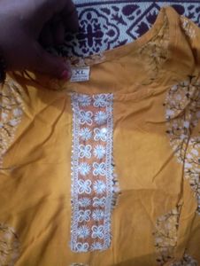 Yellow Kurti For Sale