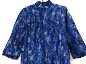 Blue Midi Dress For Women